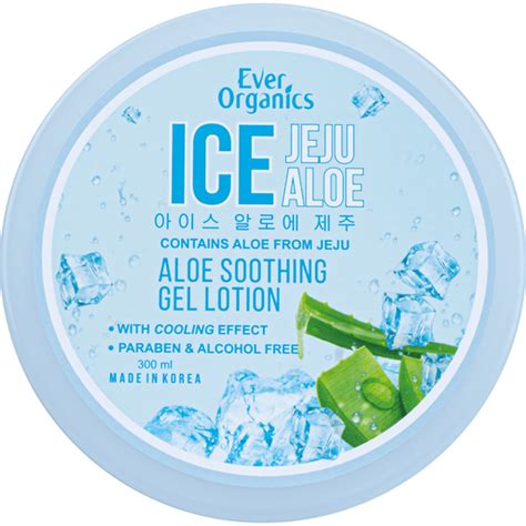 Ever Organics Soothing Gel Jeju Aloe Ice G Health Beauty