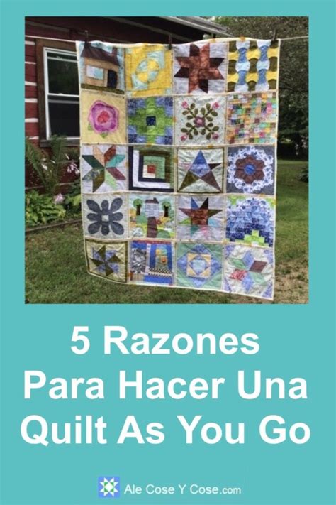 Hacer Una Quilt As You Go Ale Cose Y Cose