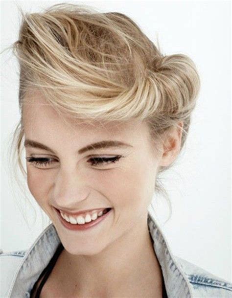 Coiffure Cheveux Attach S Facile Faire Automne Hiver Cheveux