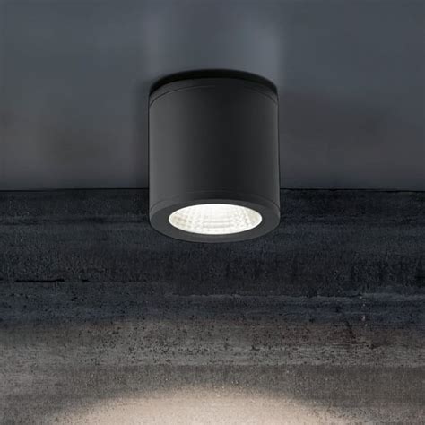 Ailati Lights By Zafferano Sole Deckenleuchte LED Dunkelgrau