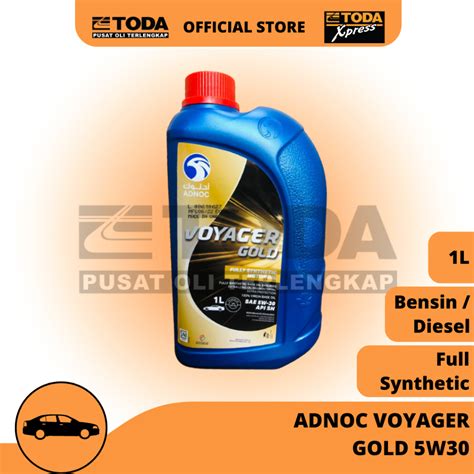 Jual Oli Mesin Adnoc Voyager Gold 5w30 Full Synthetic 1l Original Oli