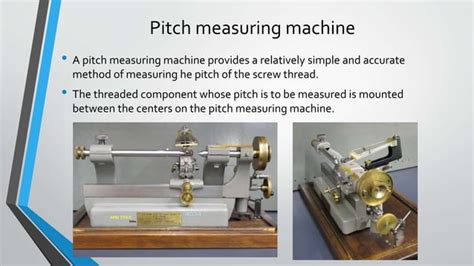 Screw thread measurement | PPT