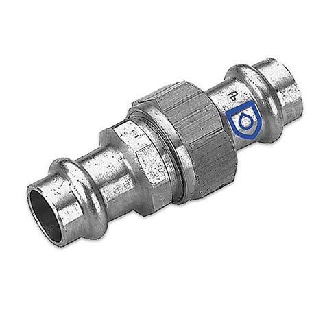 Edelstahl Pressfittings Doppelverschraubung Kontur V Online Kaufen