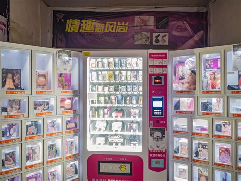 Zhangjiajiechina 15 October 2018sex Toy Automatic Vending Machine