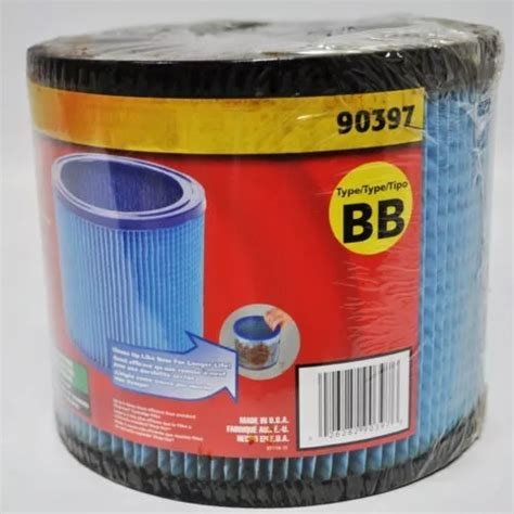 Filtro Shop Vac Alta Eficiencia Azul Env O Gratis