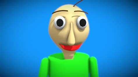 Baldi The Math Teacher Download Free 3d Model By Superlitsawyer