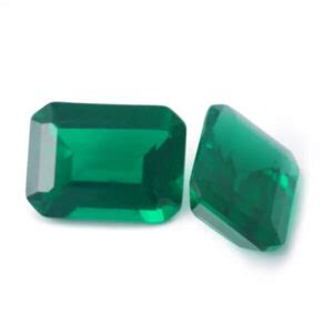 Synthetic Hydrothermal Loose Emerald