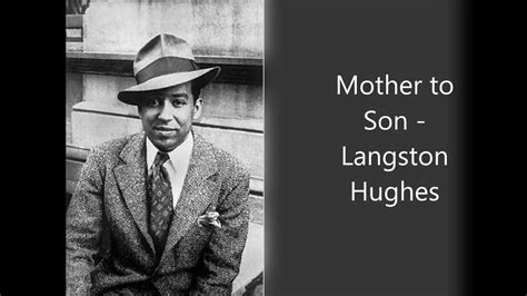 Class 6 English Language Reader Poem Mother To Son Langston Hughes