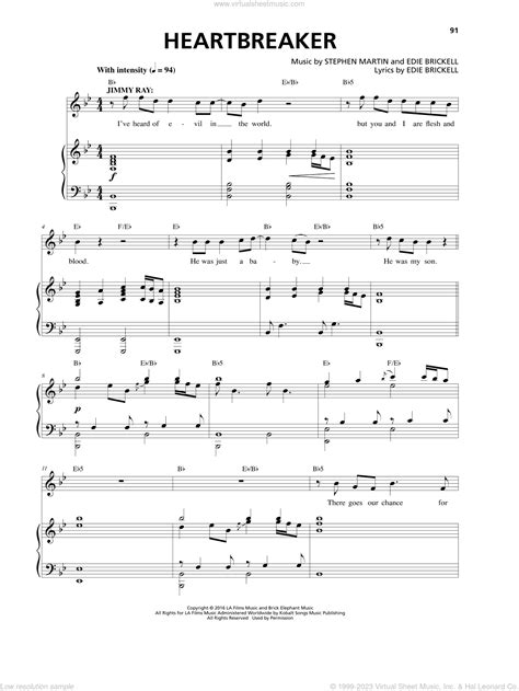 Heartbreaker Sheet Music For Voice And Piano Pdf