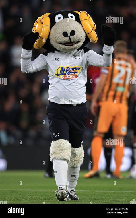 Derby County Mascot Hi Res Stock Photography And Images Alamy