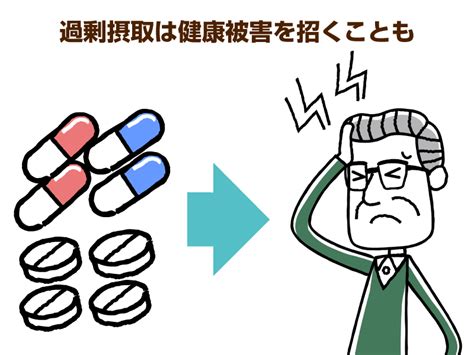 サプリメントの飲みすぎは体に悪い？薬剤師が注意点を解説｜介護の教科書｜みんなの介護