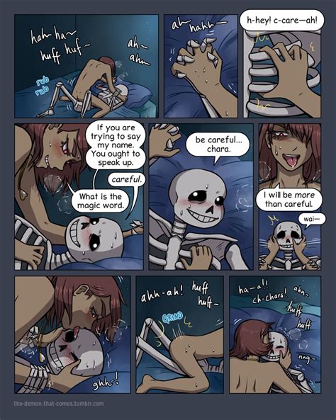 Post 2347463 Chara Frisk Sans The Demon That Comes Undertale