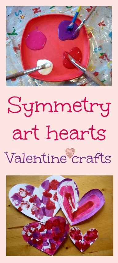 Valentine Craft Symmetry Hearts