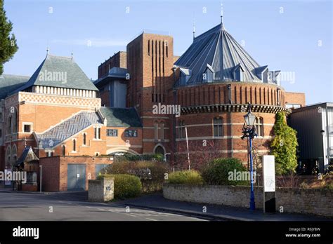 Royal Shakespeare Theatre Stratford Upon Avon Warwickshire Uk Stock