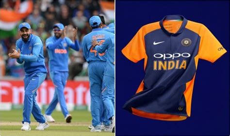 Team India Away Jersey Team India Orange Jersey Team India Away