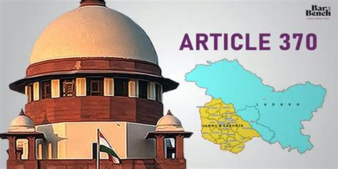 Supreme Court To Deliver Verdict On Article 370 On Monday The