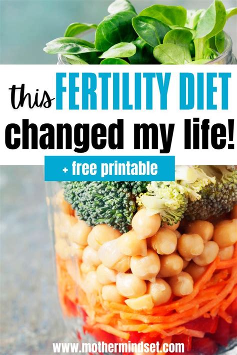 Simple And Easy Fertility Diet Meal Plan Pdf Artofit