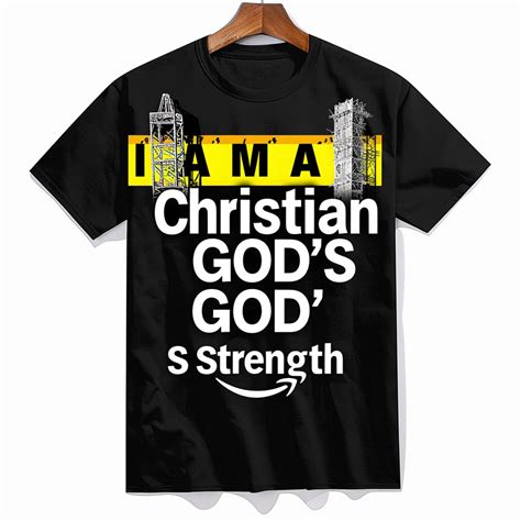 Urban Christian Streetwear Tee I Am A Christian Under Construction God