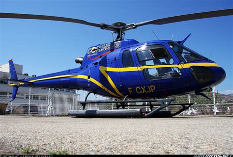 Eurocopter As 350b 2 Ecureuil Corséus Hélicoptère Aviation Photo