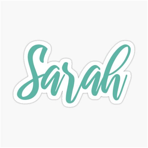 Sarah Svg