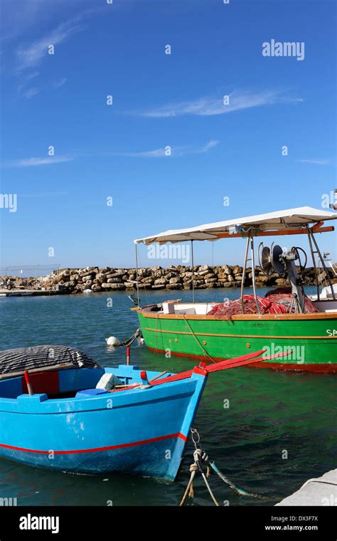 Puglia Casalabate Boats Harbour Immagini E Fotografie Stock Ad Alta