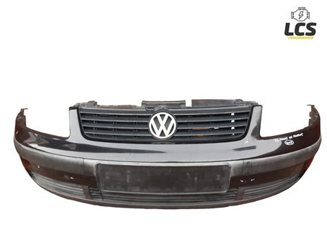 ZDERZAK PRZÓD PRZEDNI VW PASSAT B5 PRZEDLIFT KOMPLETNY 3B0807231 CZARNY