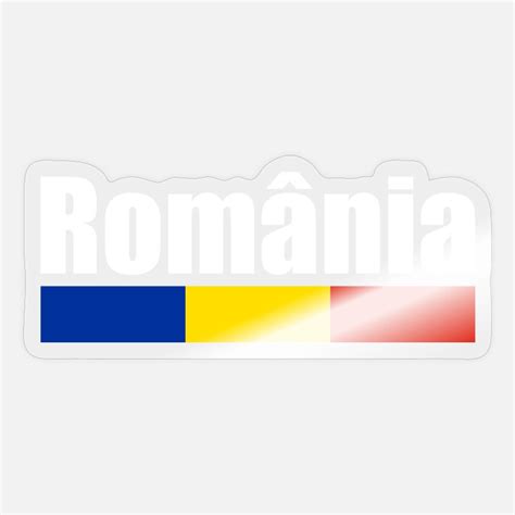 Pegatinas de românia Diseños únicos Spreadshirt