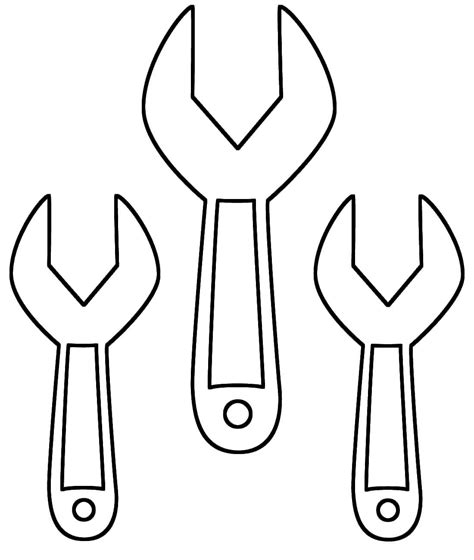 Llave Fácil Para Colorear Imprimir E Dibujar Coloringonly