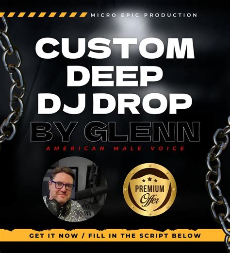 Male Dj Drops Micro Jingles