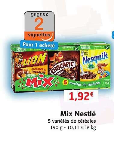 Promo Mix Nestl Chez Colruyt Icatalogue Fr