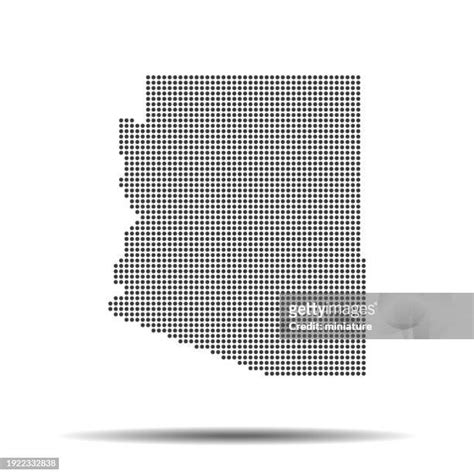 Arizona Map Outline Photos And Premium High Res Pictures Getty Images