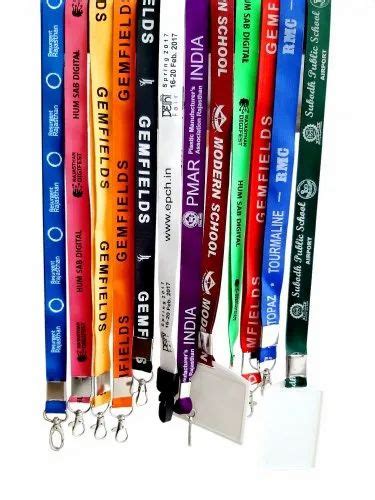 Coverwell Digital Printed Multicolor Lanyards Sublimation For