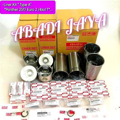 Jual Liner Set Atau Liner Kit Isuzu Panther Cc Turbo Ja T