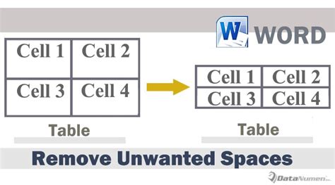 3 Effective Ways To Remove Unwanted Spaces In Table Cells In Your Word