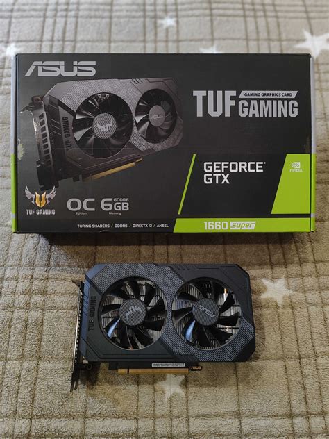 Видеокарта Asus Tuf Gaming Gtx1660 Super O6g 4 600 грн Комплектуючі та аксесуари Володимир