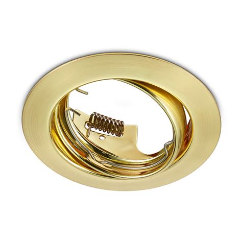 Round Jura Recessed Light In Brass Lights Ie