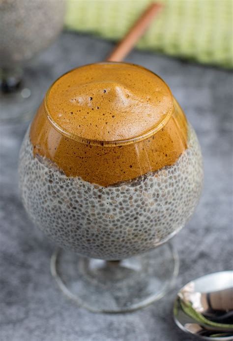 Keto Dalgona Coffee Chia Seed Pudding 요리법