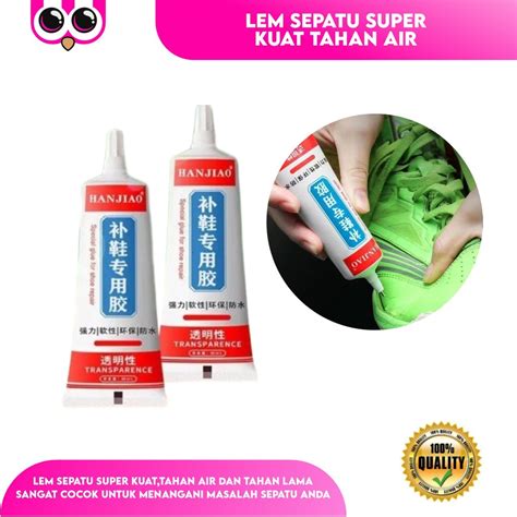 Jual LEM SEPATU SUPER KUAT TAHAN AIR PEREKAT SEPATU 60 ML Shopee