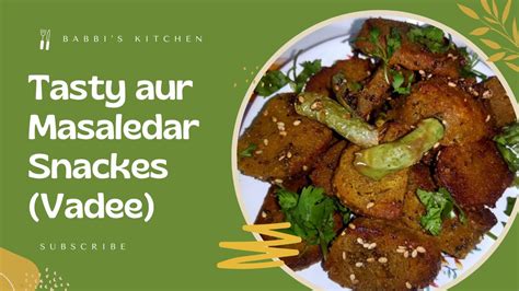 Easy Snacks Recipe At Home Tasty Besan Matar Aloo Vadee Besan Aloo