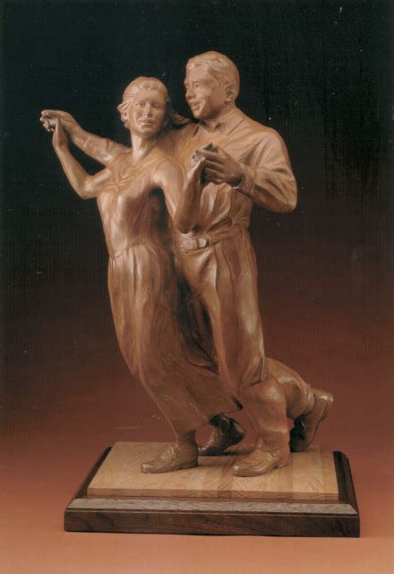 Promenade Figurative Bronze Sculpture By GARY ALSUM Available Through