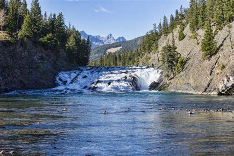 The Bow Falls, Banff, Canada Stock Image - Image of object, banff: 236624557