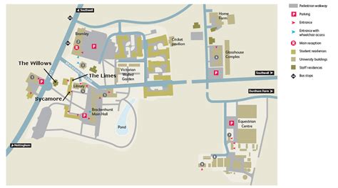 Trent University Campus Map