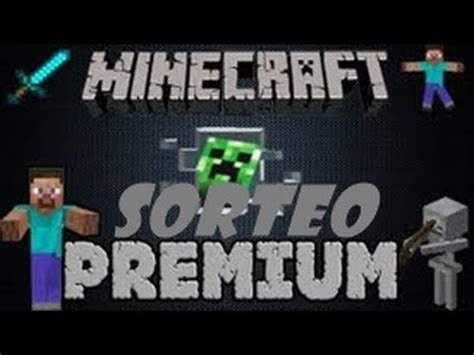 Sorteo De 3 Cuentas Premium Minecraft Cerrado YouTube