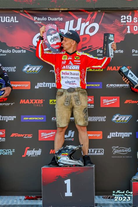 Werner Müller holt Enduro Worldcup Titel 2023 Klasse Open Senior