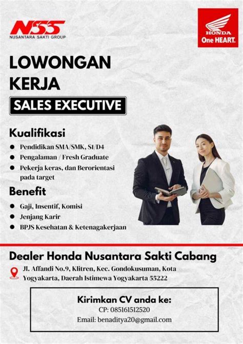 Lowongan Kerja Sales Marketing Di Nusantara Sakti Group Lokerjogjaid