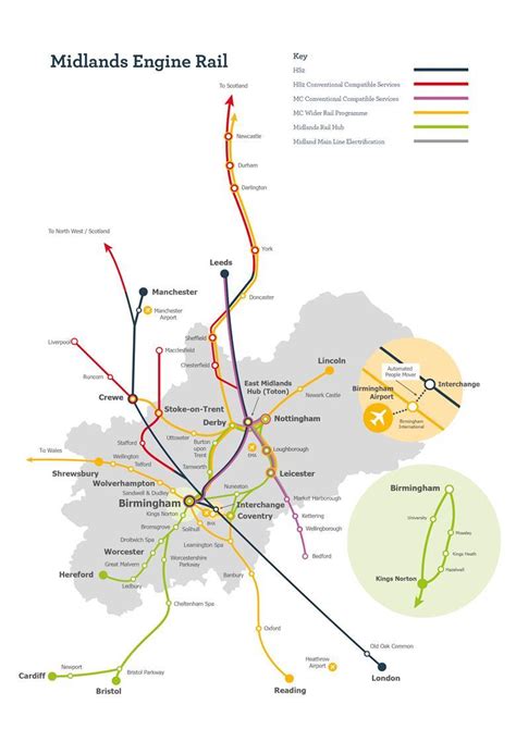 Midlands Engine Rail Proposal Launched Rail Business Uk Railway