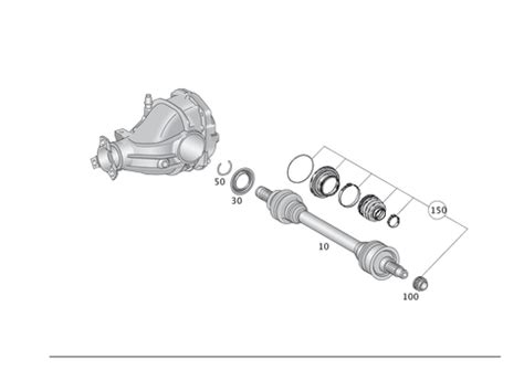 Axle Shaft For Mercedes Benz Ml Mercedes Benz Usa Parts