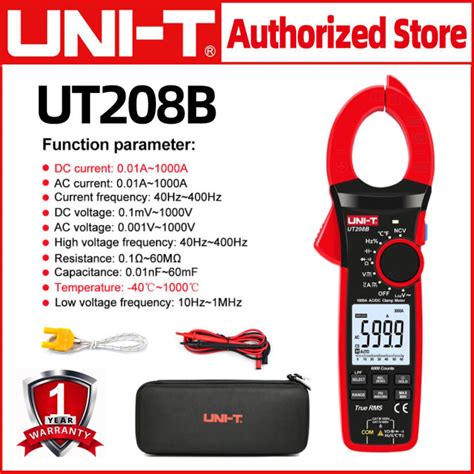 Uni T Ut B Ut B Ut B True Rms Digital Clamp Meter Vfc Electrical