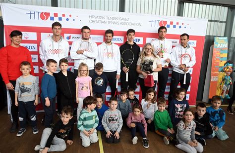 Video Foto Hrvatski Davis Cup Reprezentativci Dru Ili Su Se Najmla Ima