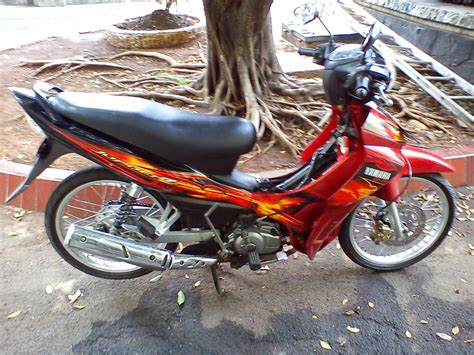 Koleksi Modifikasi Motor Jupiter Z 2008 Warna Merah Terbaru Pojok